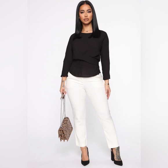 Fashion Nova Meet Me Later Blouse - Picture 2 of 5